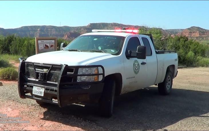 Texas State Park Police Pickup (Courtesy/TPWD)