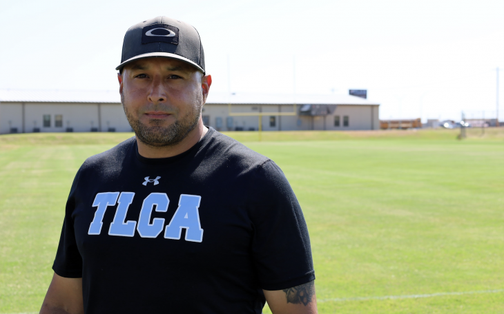 TLCA Head Football Coach Paulo Gonzalez