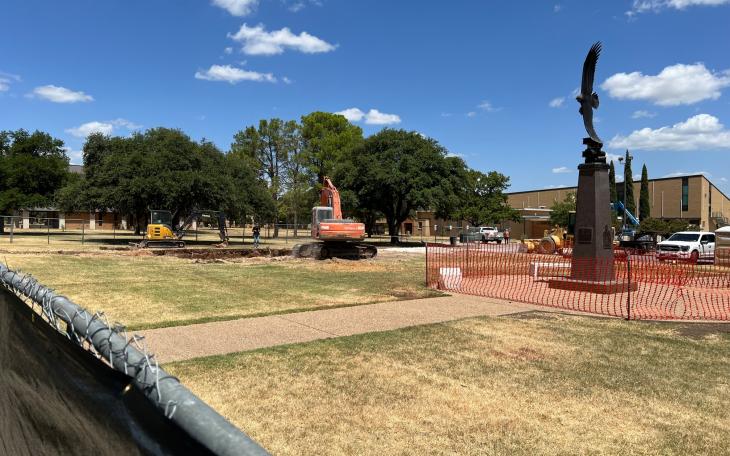 Housley Tower Excavator at ASU (LIVE! Photo/Yantis Green)