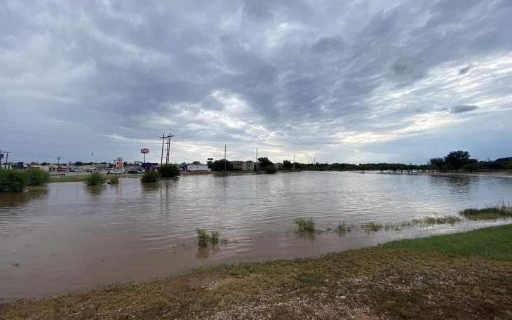 Red Arroyo at Knickerbocker Rd. in San Angelo 7.1.23 (Courtesy/COSA)