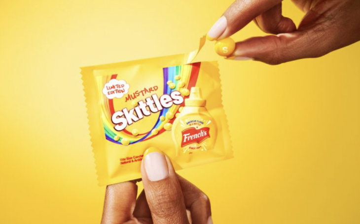 Limited Edition Mustard Flavored Skittles