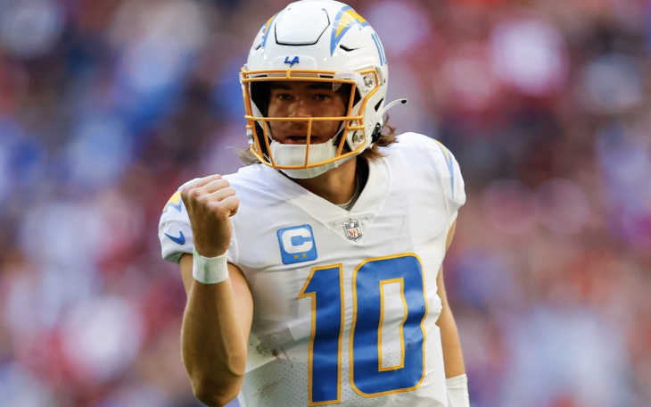 Los Angeles Chargers Quarterback Justin Herbert