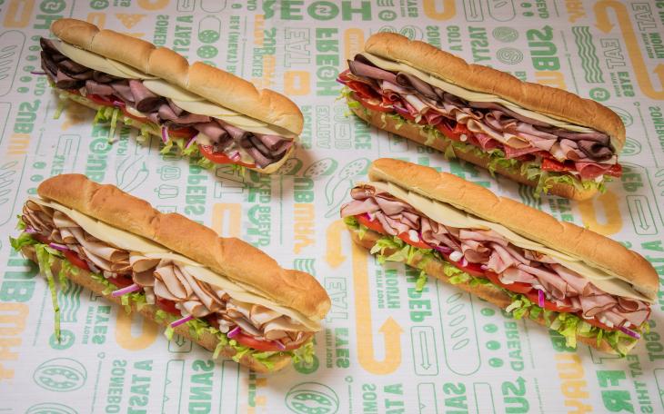 Subway Sandwiches 2023 (Courtesy/Subway)