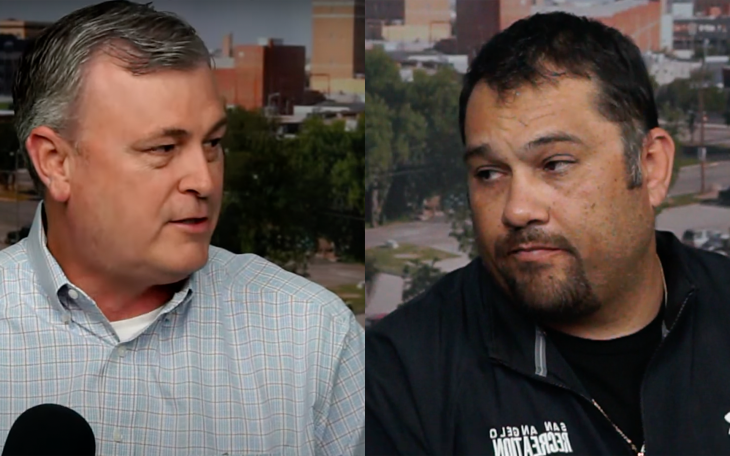 Brent Casey (L) John Perez (R)