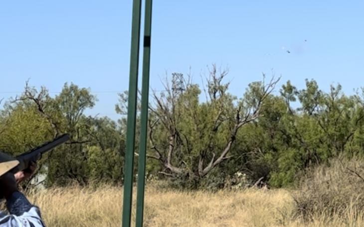 Shooter at 2023 CV PAWS Claybird Shoot (LIVE! Photo/Yantis Green)