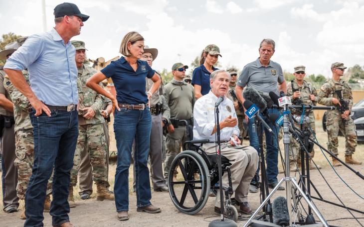 5 State Govs Take Stand at the Border (Courtesy/gov.texas.gov)