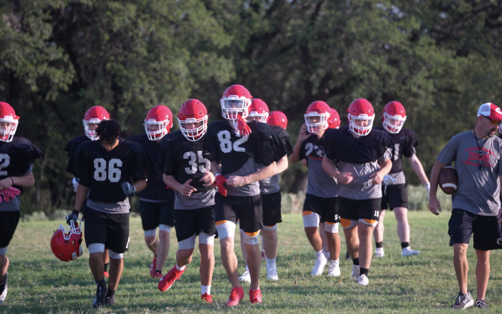 The Christoval Cougars at 2-a-Days