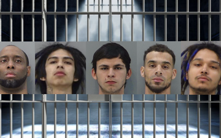 Arthur Godloe, Adam Chappa, John Brenneis, Brandon Sessom, DeAndre Fay