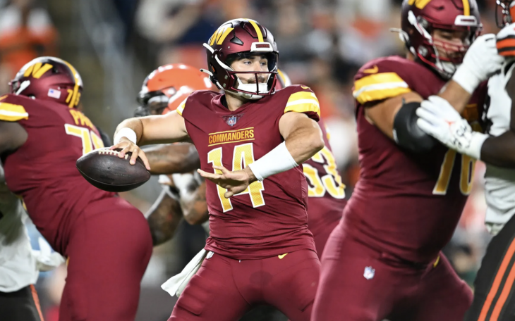 Washington Commanders name Sam Howell the starting quarterback