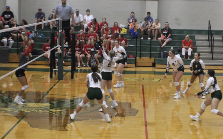 Grape Creek Volleyball against Christoval, Aug. 8, 2023