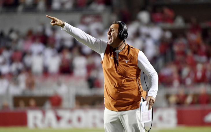 Texas Longhorns Head Coach Steve Sarkisian