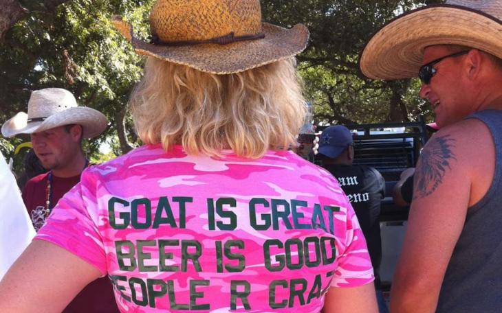 Fun at Worlds Championship Goat Cookoff in Brady (Courtesy/Culture Map Houston)