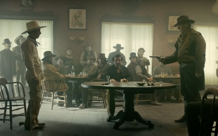 Buster Scruggs Unarmed Bar Scene Still (Courtesy/YouTube)