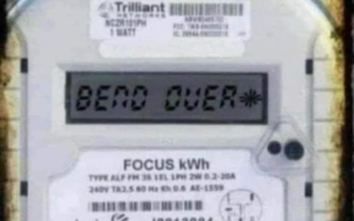 Electric Meter Humorous (Courtesy/Reddit)