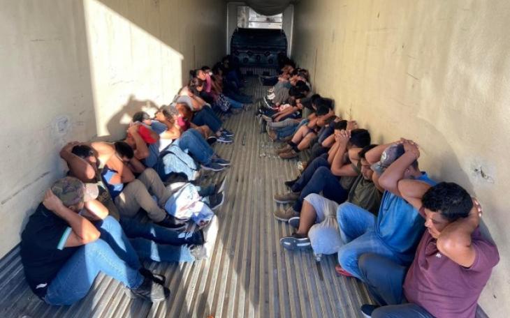 Human Smuggling at the Border (Courtesy gov.texas.gov)