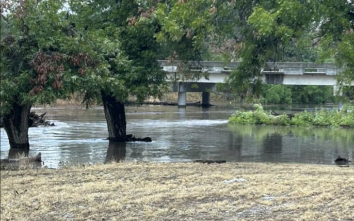 Water Valley Water Level on Sep.12, 2023