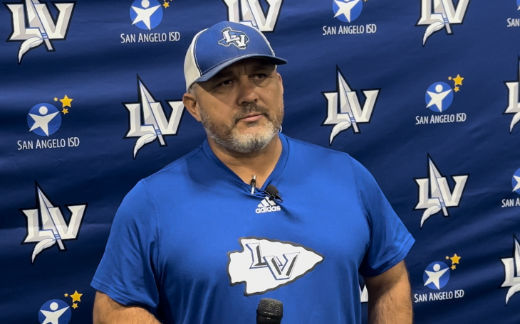 Lake View Head Football Coach Hector Guevara