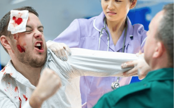 Assaulting Hospital Personnel on Hospital Property is a Crime (Courtesy Nurselabs)