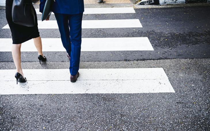 Pedestrian Crosswalk (Courtesy TxDOT)