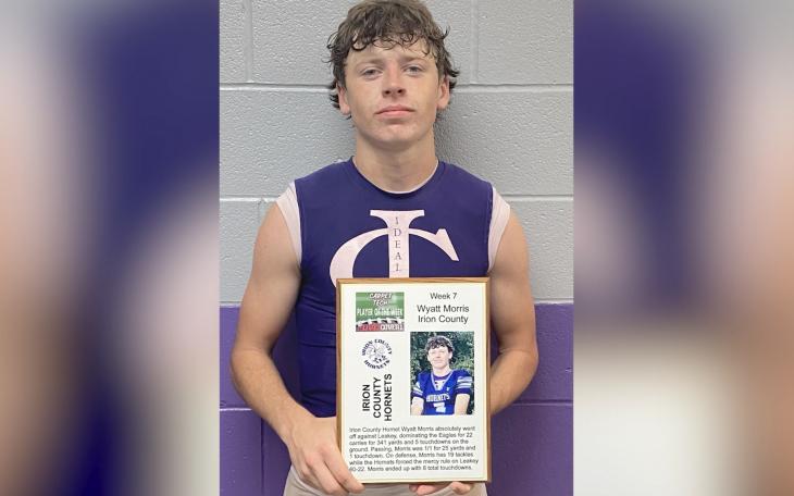 Irion County Hornets Wyatt Morris