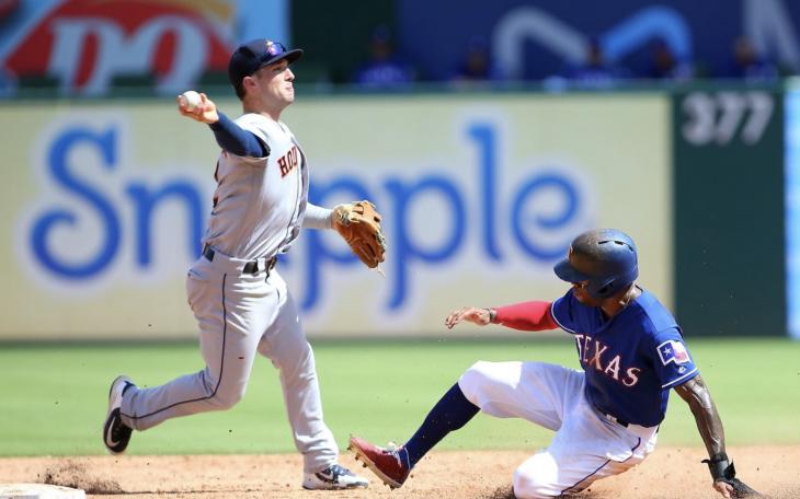 Houston Astros and Texas Rangers