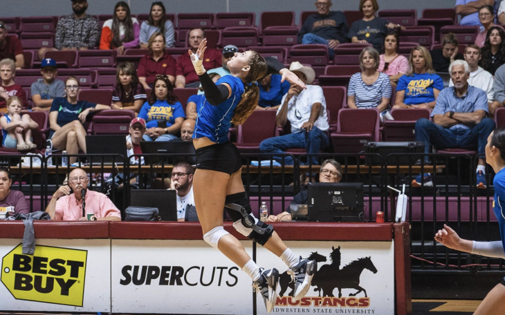 Angelo State Rambelles Hannah Kinnison