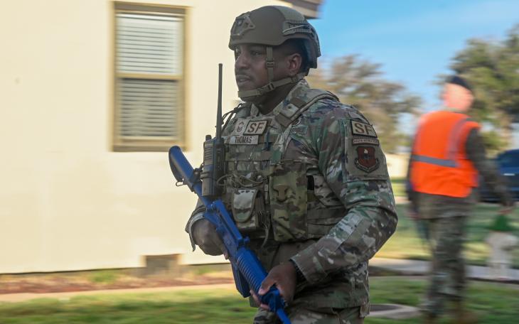 GAFB Training Exercise (Courtesy GAFB)