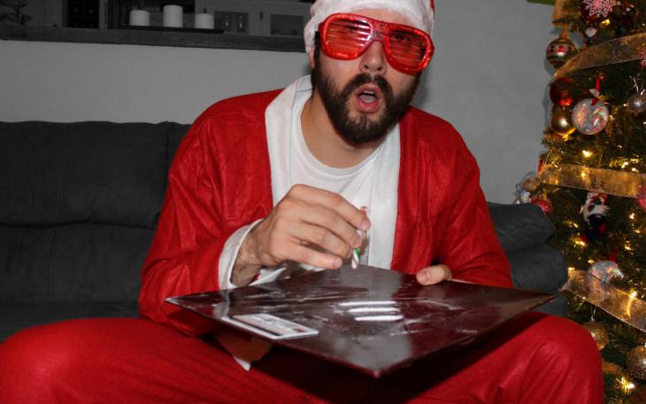 Hard Drugs for Christmas (Courtesy Christmas Sampson)