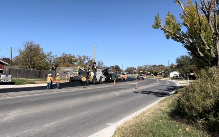 College Hills Final Layer of Asphalt (LIVE Photo Yantis Green)