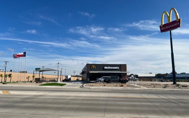 McDonald's Southwest Blvd Opens Dec. 15 (LIVE photo Lucas Banda)