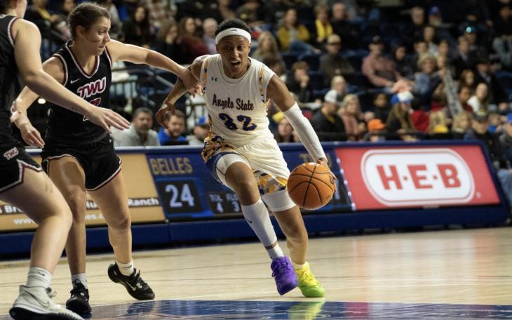 Angelo State Rambelles Tay McGhee-Pleasant
