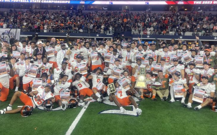 2023 4A Division II State Champions: Gilmer Buckeyes
