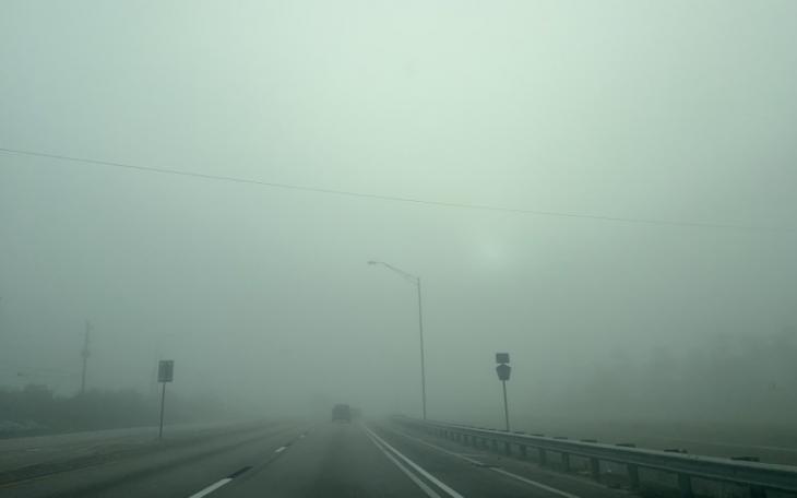 Dense Fog (Courtesy WINK news) Dense Fog (Courtesy WINK news)