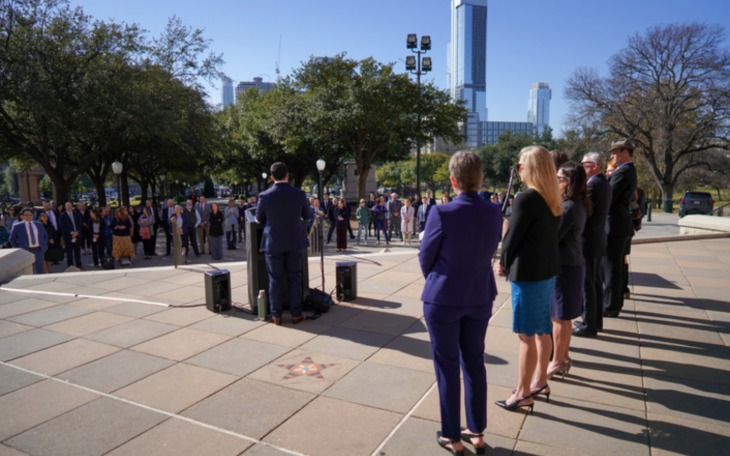 Paxton OAG Mark Human Trafficking Awareness (Courtesy OAG)