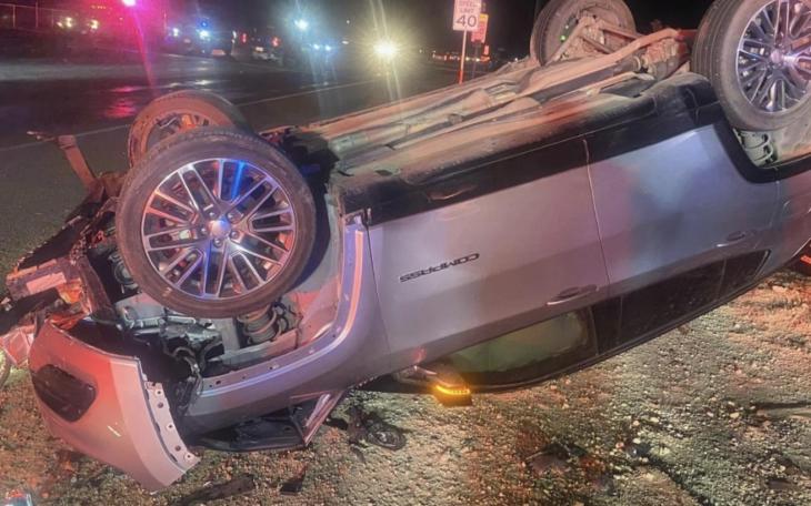 Odessa Car Crash Roll Over