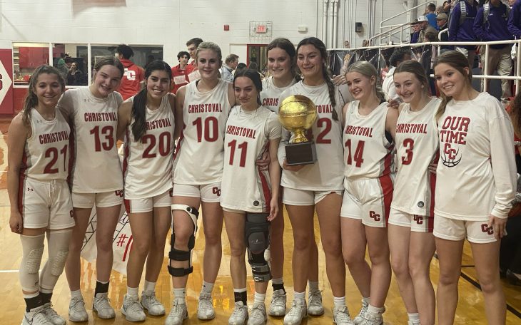 The Christoval Lady Cougars are District Champs!