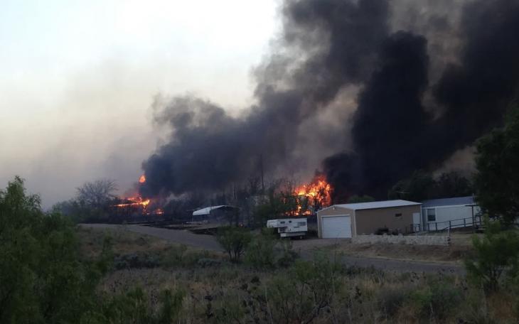 Wildfires Rage Across Texas Panhandle