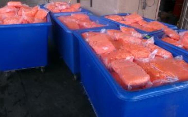 2900 lbs of Meth Hidden in Carrots Courtesy CBP