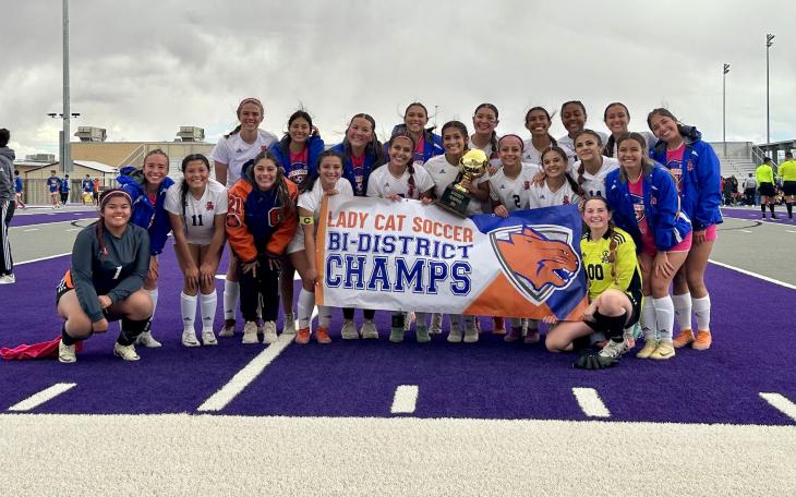 San Angelo Central Lady Cats Soccer: 2024 Bi-District Champions