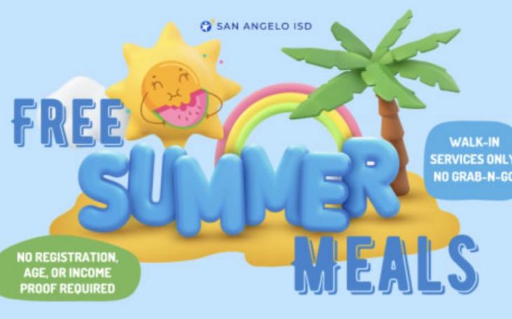 San Angelo ISD 2024 Summer Meal Program