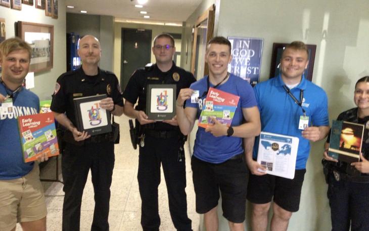 European Exchange Students sell educational materials around San Angelo