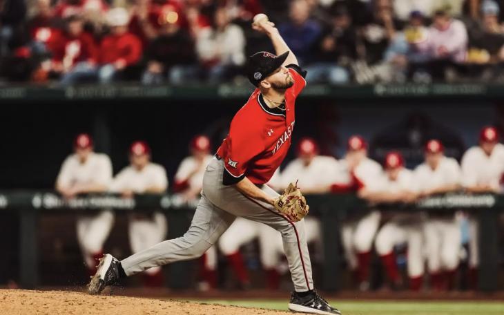 Texas Tech Pitcher Ryan Free
