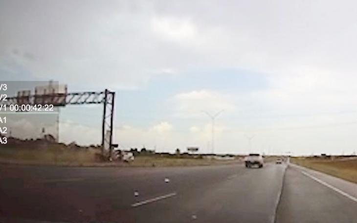 Dash Cam Footage Shows Crash