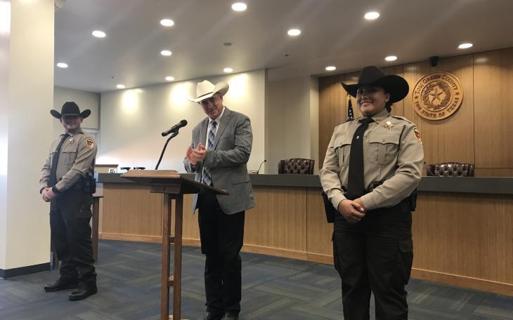 With the addition of two deputies Wednesday, July 3, the Tom Green County Sheriff's Office is fully staffed for the first time in 16 years.