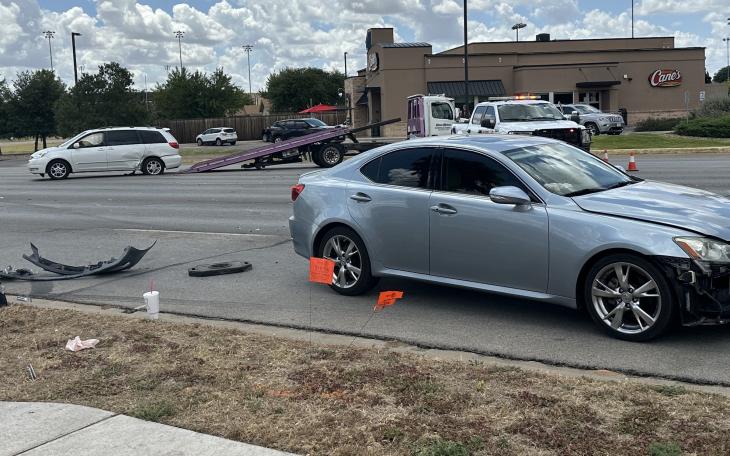 Crash at Knickerbocker Rd and S. Jackson Street on Saturday, July 13