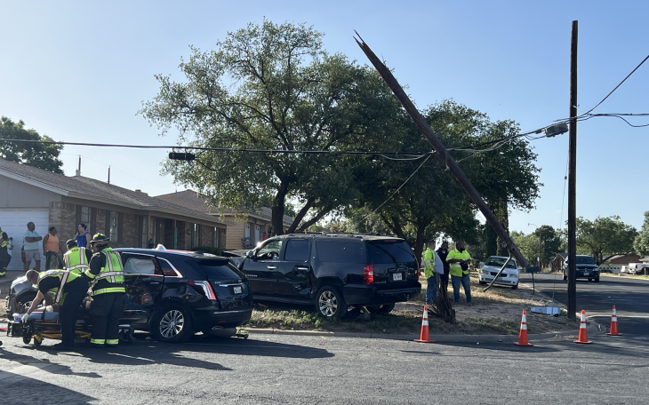 T-Bone Bone Breaking Crash in San Angelo