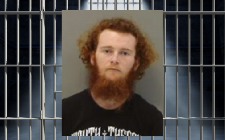 Brent McCabe Baughman, 23, of Grape Creek, Arrested