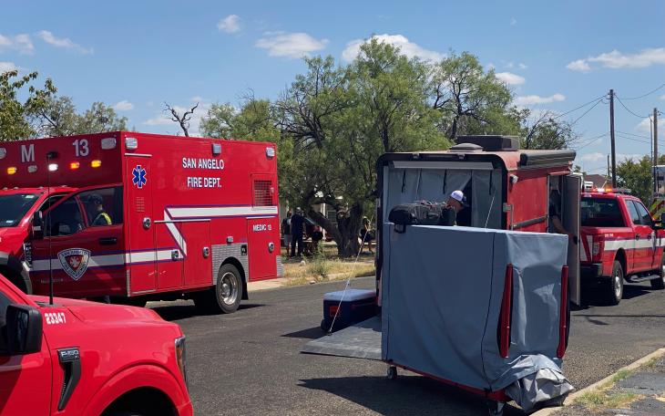 Propane Tank Explosion Leads To Structure Fire on Sunday