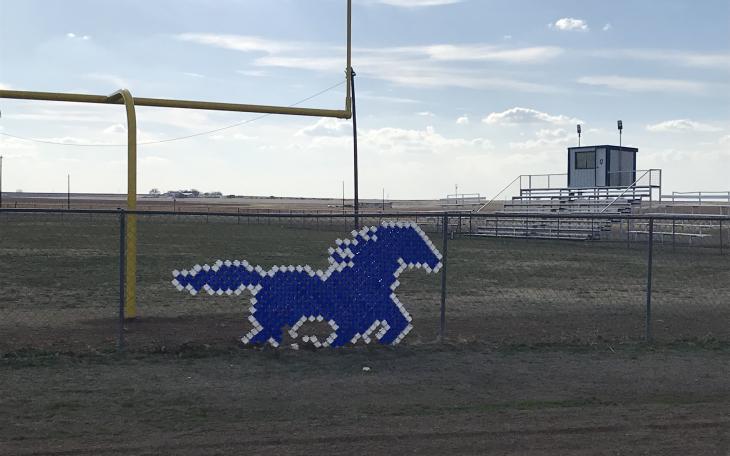 Olfen High School's football stadium