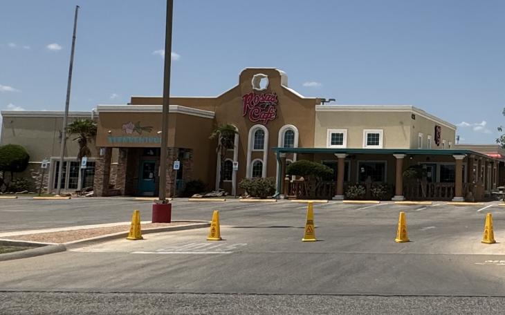 A person was confirmed to have died at Rosa's Cafe, 4235 Sherwood Way, in San Angelo on Saturday, Aug. 3.